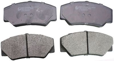 Brake Pad Set, disc brake DENCKERMANN B110232