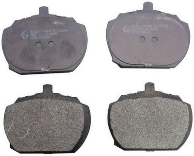 Brake Pad Set, disc brake DENCKERMANN B110244