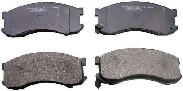 DENCKERMANN B110406 Brake Pad Set, disc brake