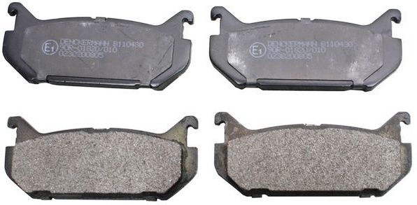 DENCKERMANN B110430 Brake Pad Set, disc brake