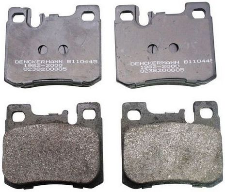 DENCKERMANN B110445 Brake Pad Set, disc brake