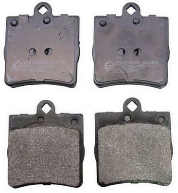 Brake Pad Set, disc brake DENCKERMANN B110446