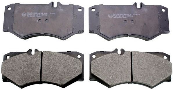 DENCKERMANN B110458 Brake Pad Set, disc brake