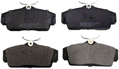 Brake Pad Set, disc brake DENCKERMANN B110521