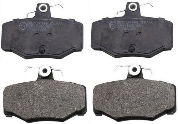 DENCKERMANN B110560 Brake Pad Set, disc brake