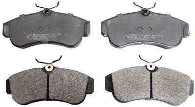 Brake Pad Set, disc brake DENCKERMANN B110561