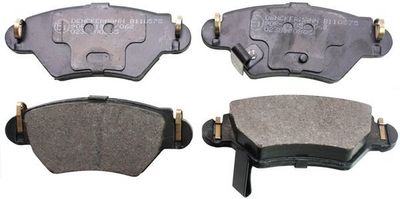 Brake Pad Set, disc brake DENCKERMANN B110575