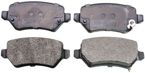 DENCKERMANN B110576 Brake Pad Set, disc brake