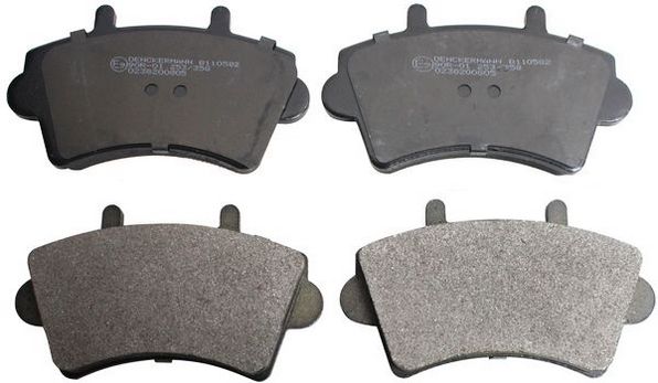 DENCKERMANN B110582 Brake Pad Set, disc brake