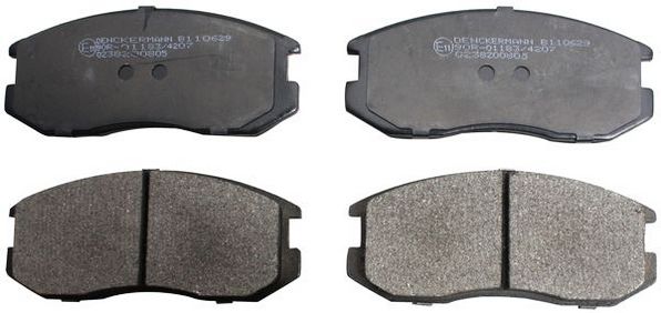 DENCKERMANN B110629 Brake Pad Set, disc brake