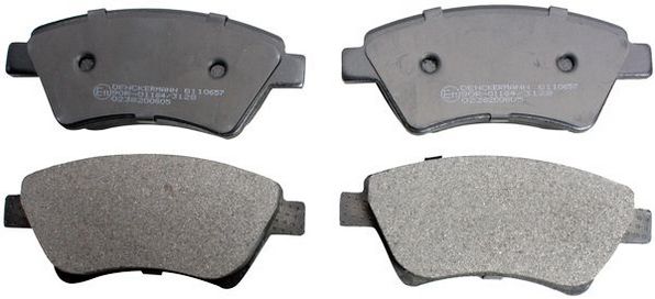 DENCKERMANN B110657 Brake Pad Set, disc brake