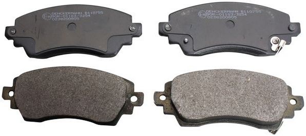 DENCKERMANN B110755 Brake Pad Set, disc brake