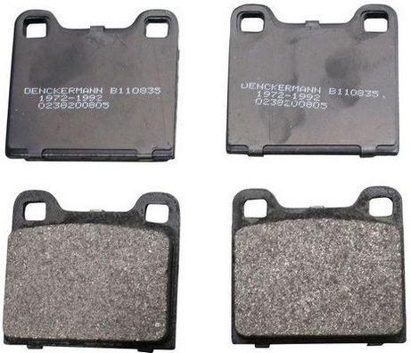 DENCKERMANN B110835 Brake Pad Set, disc brake