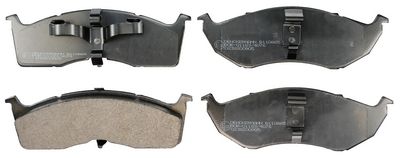 Brake Pad Set, disc brake DENCKERMANN B110865