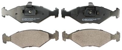 DENCKERMANN B110887 Brake Pad Set, disc brake