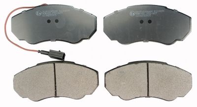 Brake Pad Set, disc brake DENCKERMANN B110899