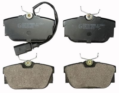 DENCKERMANN B110901 Brake Pad Set, disc brake