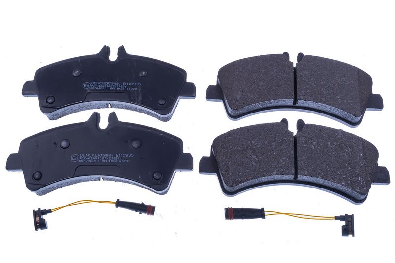 DENCKERMANN B110935 Brake Pad Set, disc brake