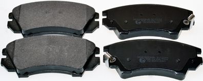 Brake Pad Set, disc brake DENCKERMANN B111014