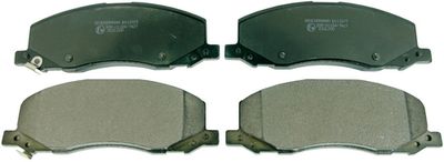 Brake Pad Set, disc brake DENCKERMANN B111015