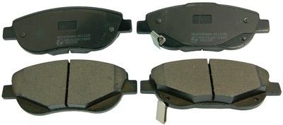 Brake Pad Set, disc brake DENCKERMANN B111030