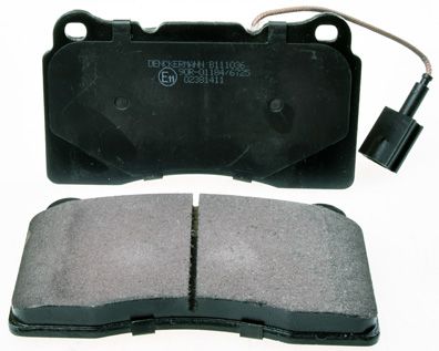 DENCKERMANN B111036 Brake Pad Set, disc brake