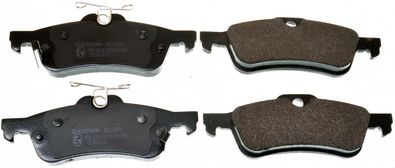 Brake Pad Set, disc brake DENCKERMANN B111075