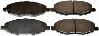 Brake Pad Set, disc brake DENCKERMANN B111082