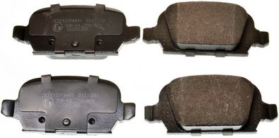 DENCKERMANN B111100 Brake Pad Set, disc brake