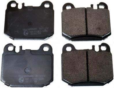 DENCKERMANN B111102 Brake Pad Set, disc brake