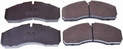 Brake Pad Set, disc brake DENCKERMANN B111137