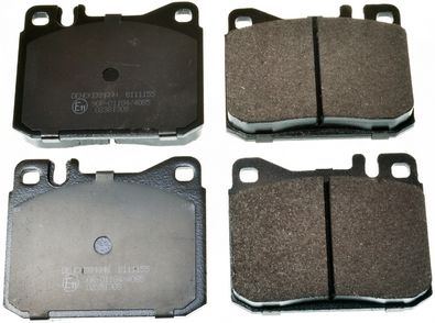 Brake Pad Set, disc brake DENCKERMANN B111155