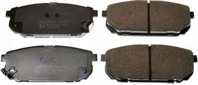 DENCKERMANN B111174 Brake Pad Set, disc brake