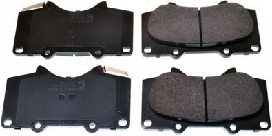 Brake Pad Set, disc brake DENCKERMANN B111176