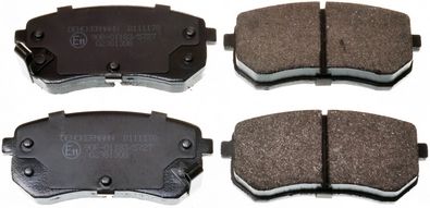 DENCKERMANN B111178 Brake Pad Set, disc brake