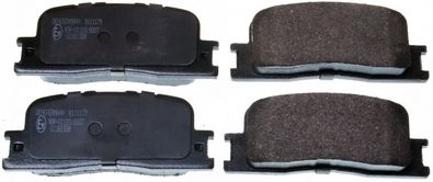 Brake Pad Set, disc brake DENCKERMANN B111179