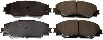 Brake Pad Set, disc brake DENCKERMANN B111189
