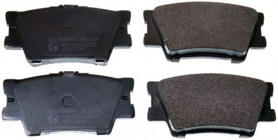 DENCKERMANN B111190 Brake Pad Set, disc brake