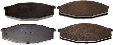 Brake Pad Set, disc brake DENCKERMANN B111203