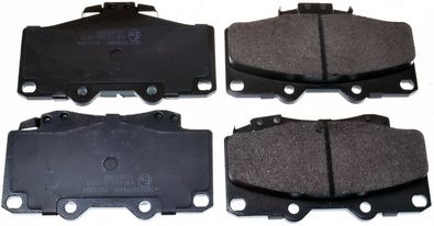 Brake Pad Set, disc brake DENCKERMANN B111204