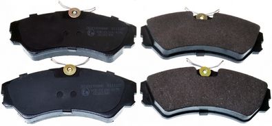 Brake Pad Set, disc brake DENCKERMANN B111205