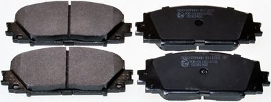 DENCKERMANN B111213 Brake Pad Set, disc brake