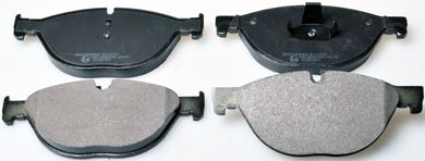 Brake Pad Set, disc brake DENCKERMANN B111229