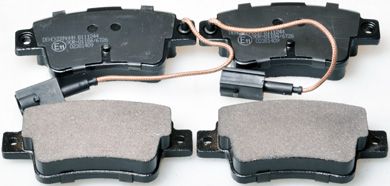 DENCKERMANN B111244 Brake Pad Set, disc brake