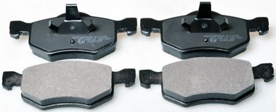 Brake Pad Set, disc brake DENCKERMANN B111245