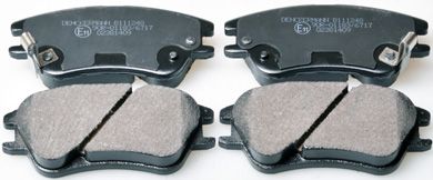Brake Pad Set, disc brake DENCKERMANN B111248