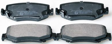 Brake Pad Set, disc brake DENCKERMANN B111251