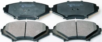 DENCKERMANN B111259 Brake Pad Set, disc brake