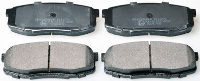 DENCKERMANN B111274 Brake Pad Set, disc brake