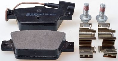 DENCKERMANN B111282 Brake Pad Set, disc brake